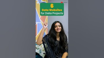6 Websites for Data Projects! 🌟📈#codebasics #shorts #dataanalysis #data #datascience