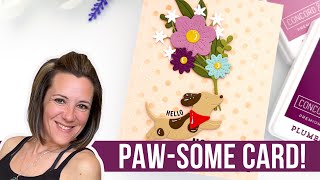 How to Craft an Adorable Pet Card : Concord & 9th Pet Pals!