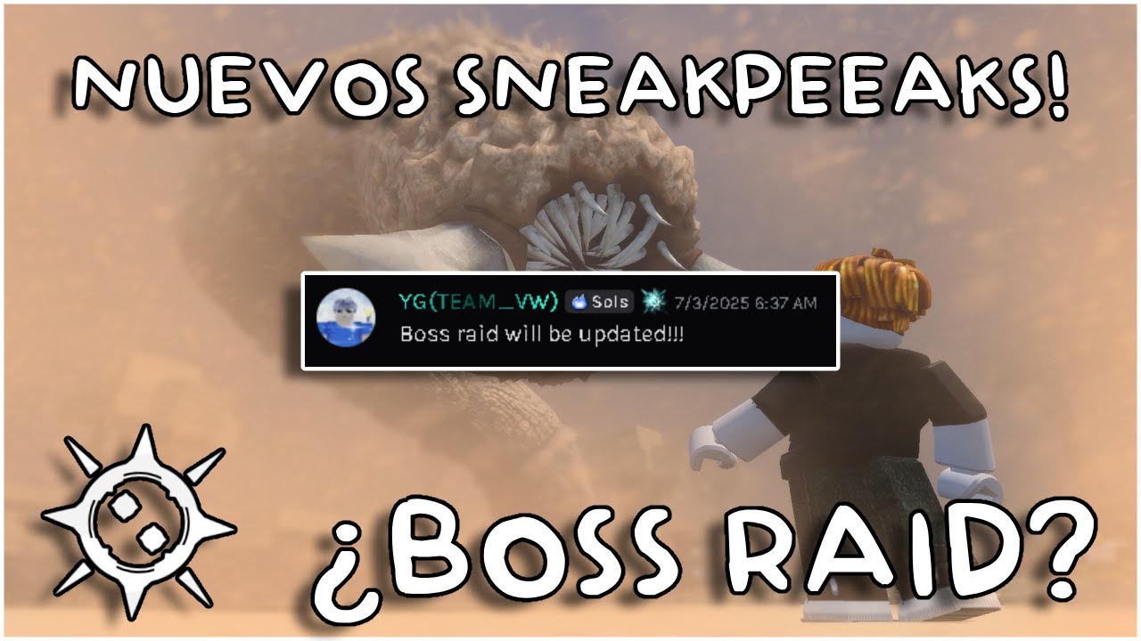 POSIBLE BOSS RAID EN SOLS RNG!! + ¿NUEVOS SNEAKPEEKS? 🏜 - YouTube