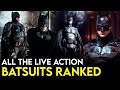 Every Live-Action BATMAN SUIT Ranked From Worst to Best!