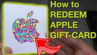 How Redeem an Apple iTunes Gift-card on iPhone (How to instructions)