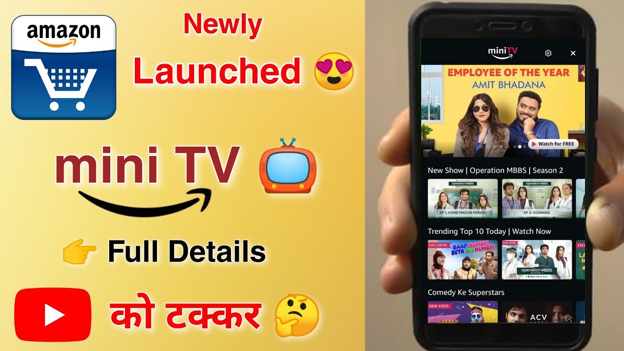 Amazon Mini Tv Launched 😍 | YouTube ko Takkar - YouTube