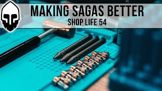 Making 500 Saga tubes in 2 weeks - Shop Life 54