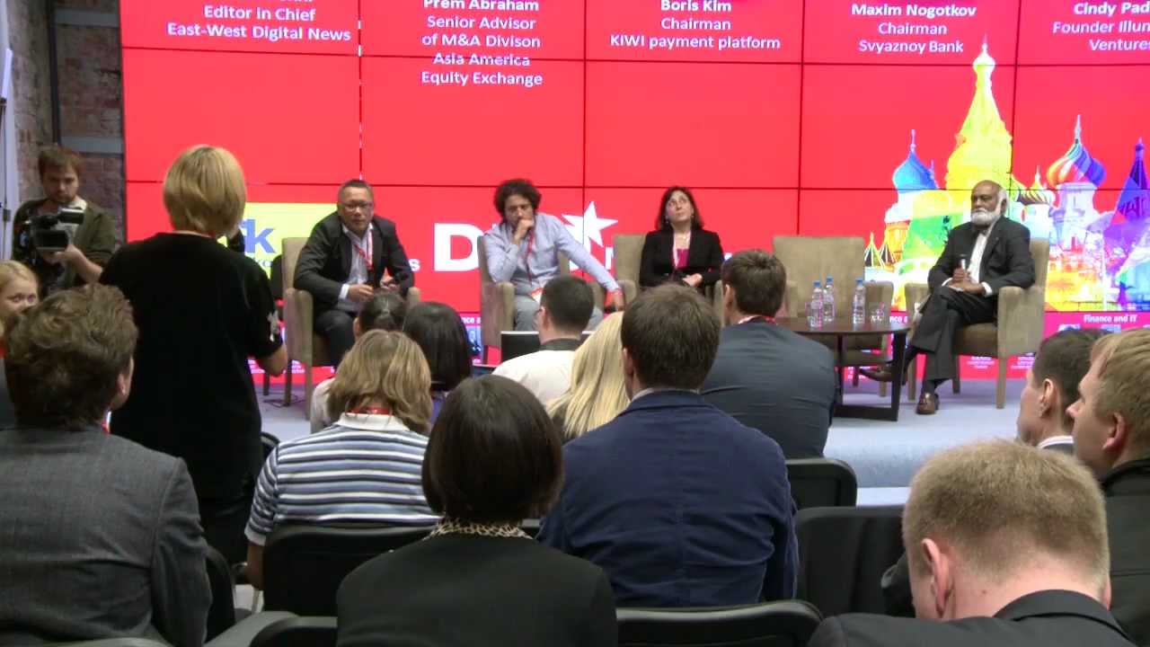 DLD Moscow 2012 - Finance and IT (Prem Abraham, Boris Kim, Maxim Nogotkov, Cindy Padnos)