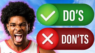 Early Season FANTASY Basketball Do's and Don'ts