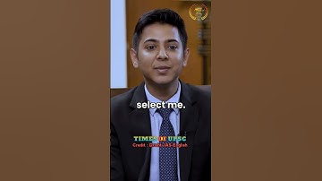 Confidence Level🔥UPSC Interview #shorts #upsc #ytshorts #akshatjain #timesofupsc