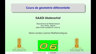 geodiff cours sci6
