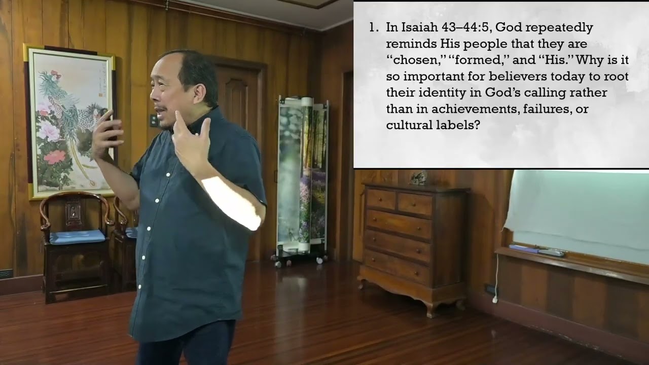 Book of Isaiah - Yahweh Alone is God! - Isaiah 44:6 - 