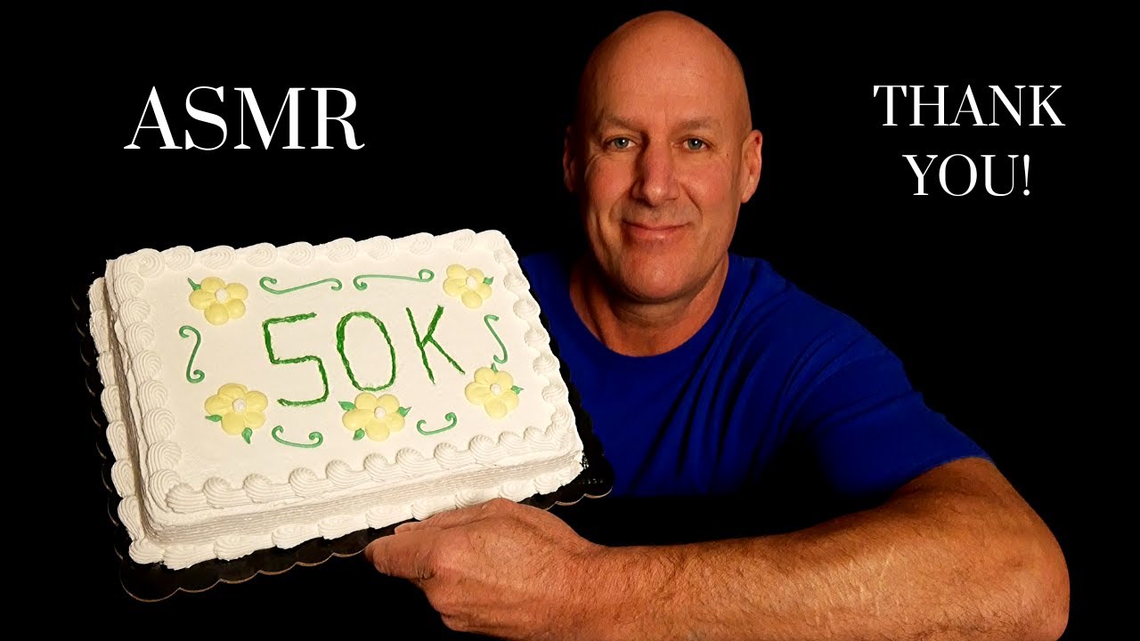 ASMR: 50K SUBSCRIBER CELEBRATION~CAKE AND ICE CREAM~SOFT SPOKEN