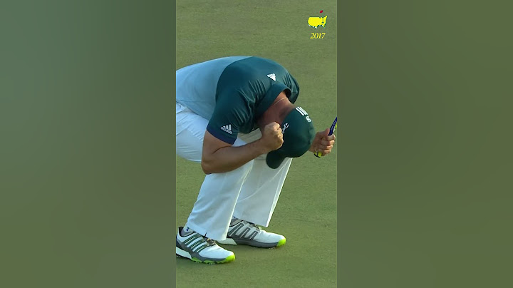 Winning Putts from the Last 10 Masters champions
