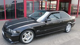 750161 BMW M3 E36 COUPE 3.0L 286HP S50 06-94 BLACK 106760KM LHD