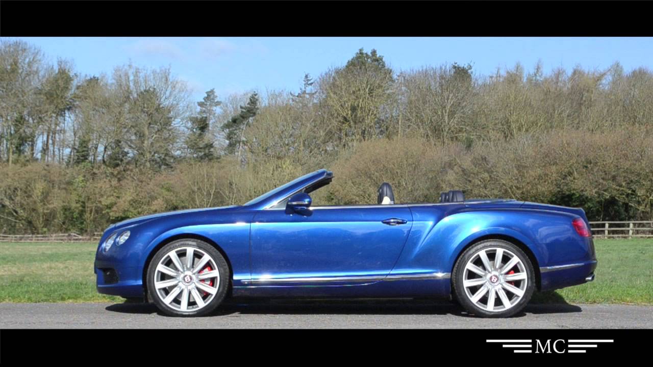 Bentley Continental GTC V8 Marlow Cars YouTube