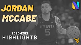 Unlv Runnin Rebels New Pg Jordan Mccabe West Virginia 2020-21 Highlights Tempo Pg