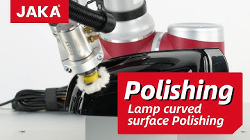 【Cobot Application】Lamp surface polishing