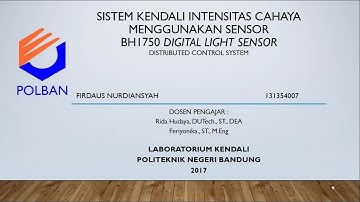 Project SKT: Sistem Kendali Intensitas Cahaya - Teknik Elektronika Politeknik Negeri Bandung