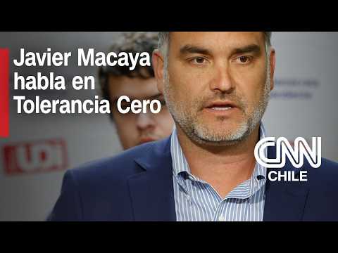 Javier Macaya, senador UDI, en #ToleranciaCero