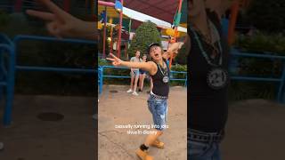 Jojo Siwa at Disney #karma #jojosiwa #shorts
