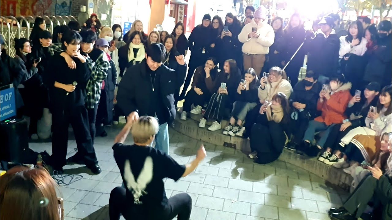 [STREET ARTIST] ONE OF. INTERACTIVE HONGDAE SHOW BUSKING. 231121.