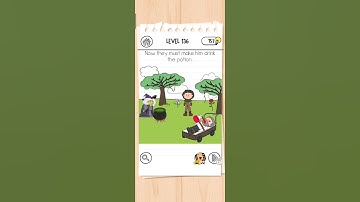 Brain Test 3 Level 136 Tricky Quests Shorts Unico Studio Gaming Play #unicostudio #game #level136