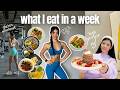 full week of eating as a GYM GIRL🏋️‍♀️ high protein meals &amp; glutes workout✨dealing with anxiety