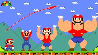 Marios Evolution From Tall & Skinny To Muscular