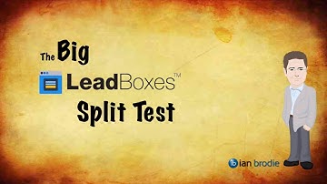 LeadBoxes from LeadPages Split Test