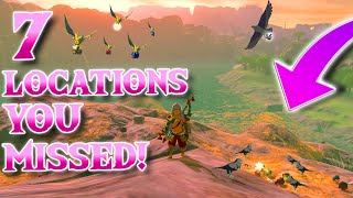 7 More CRAZY Locations You MISSED In Zelda Tears of the Kingdom!