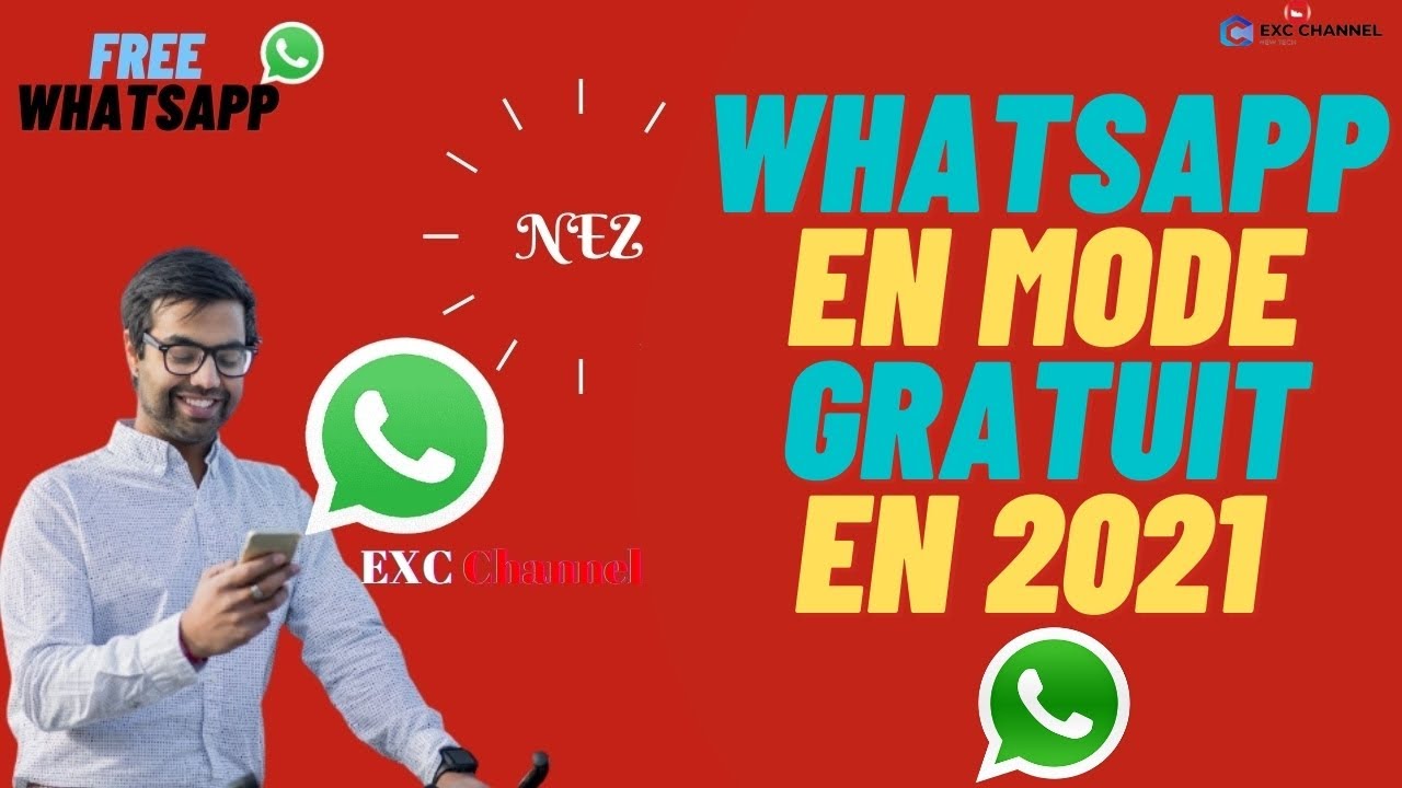 COMMENT AVOIR WHATSAPP EN MODE GRATUIT PARTOUT DANS LE MONDE/AVOIR