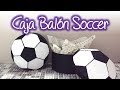 Caja de regalo balon de futbol soccer, Soccer Ball Gift Box