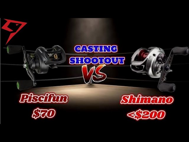 Piscifun Phantom Compares to Shimano Reel - Baitcasting Reel Shootout  Comparison ft BCSG Fishing 