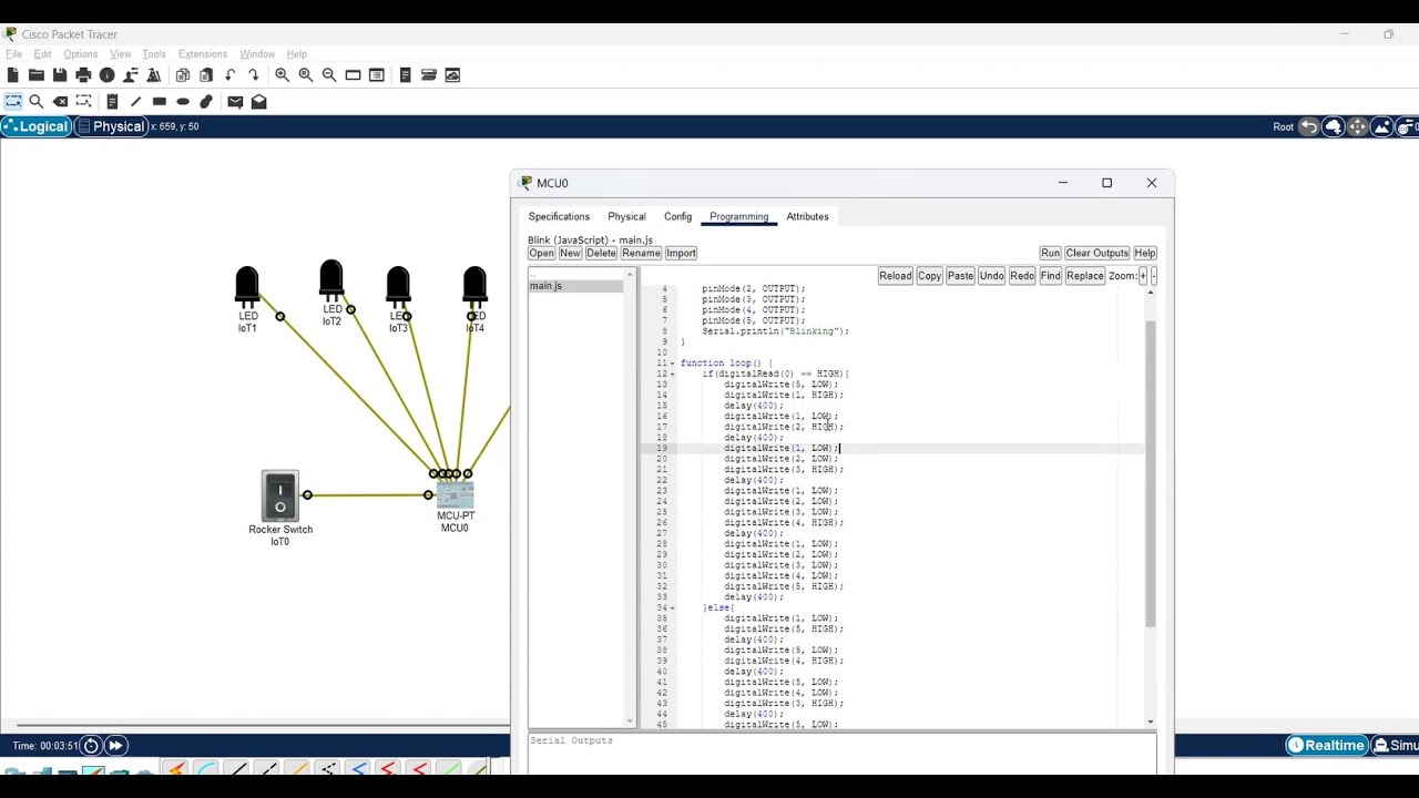 Praktikum Programming IoE components, Arduino IDE menggunakan Cisco ...