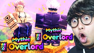 I GOT 0.2% OVERLORD ON MYTHIC UNITS GOJO & SUKUNA AS AN F2P - Anime Last Stand