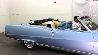 DustyOldCars.com 1969 Buick Electra Convertible Blue SN 1171