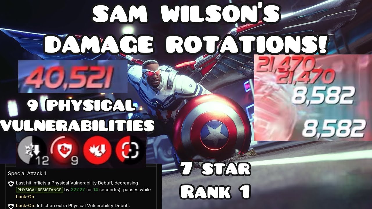SAM WILSON DAMAGE ROTATIONS!