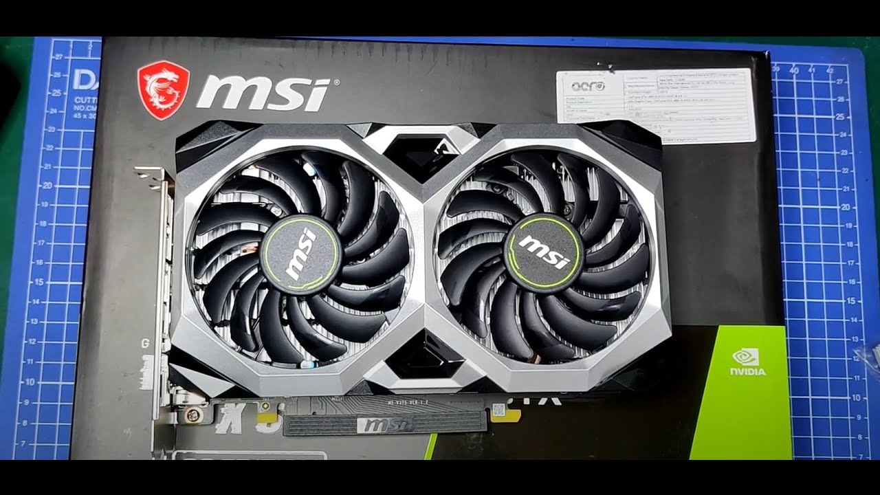 MSI 1660 Super Ventus XS OC Poor Thermal design flaw and MOD fix
