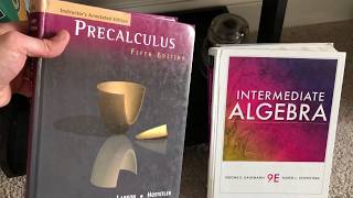 My (Portable) Math Book Collection [Math Books]