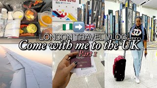 Travelling to London from Nigeria | Come with me to London from Nigeria Using Lagos New Airport Vlog