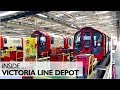 Inside The Victoria Line Depot