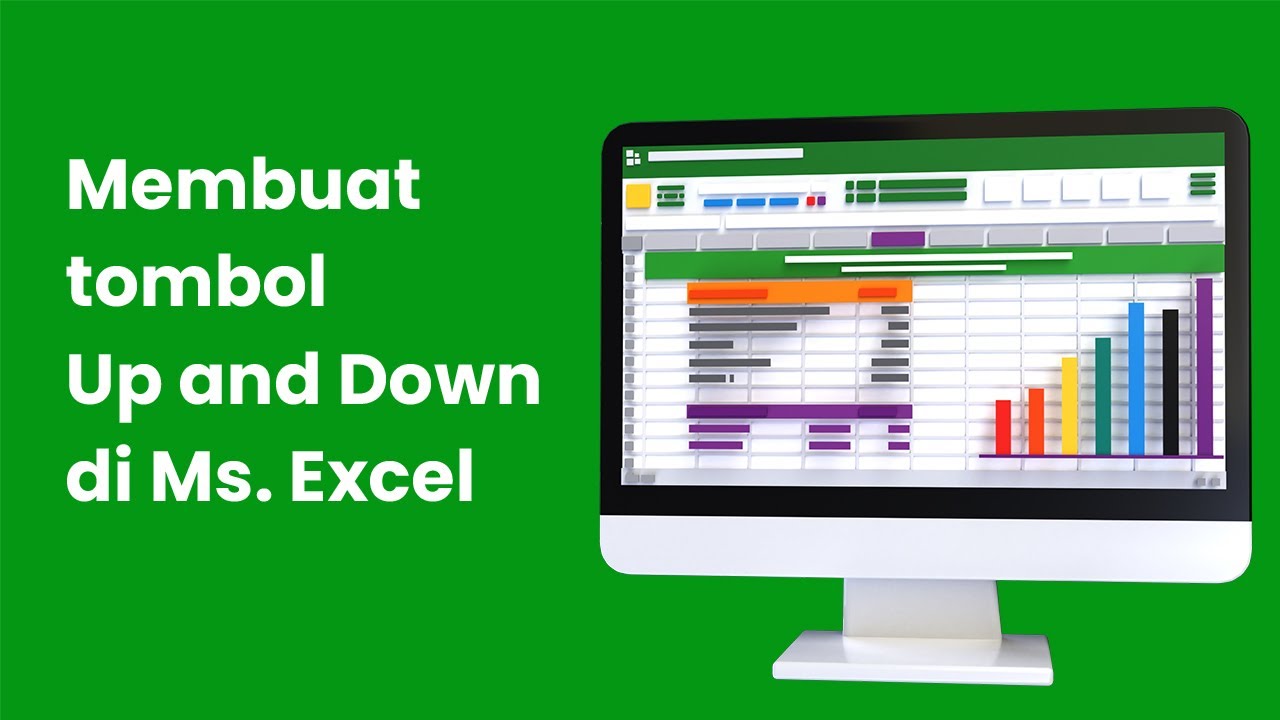 Membuat tombol Up and Down di Ms Excel - YouTube