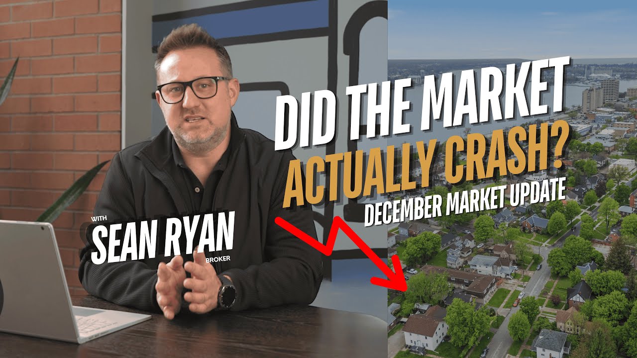 Did the Real Estate Market Actually Crash in 2025? Dec Market Update | Sarnia Real Estate