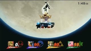 Greninjas Final Smash From Super Smash Bros Wii U