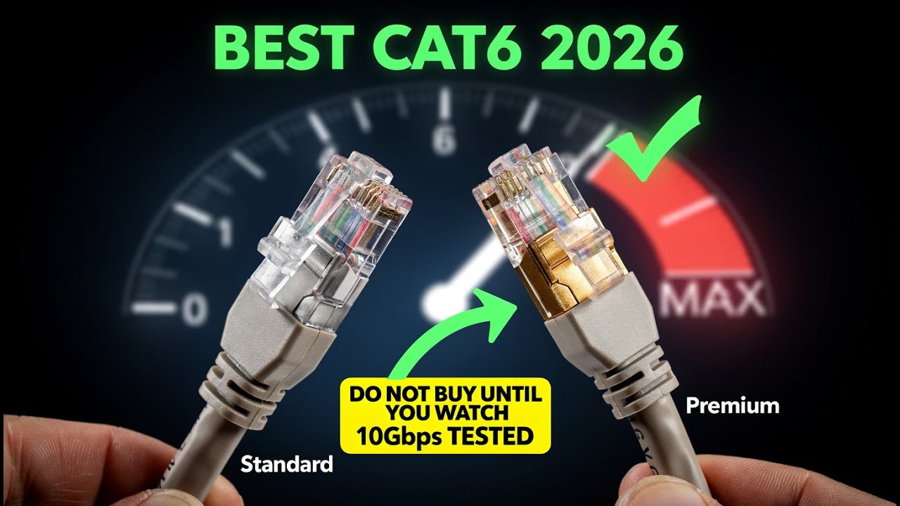 Best Cat6 Ethernet Cable 2026: Top 5 Picks for Gaming & Home Office
