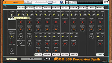 Reason Rack Extensions 102: Synthetic Rig - Explored - 1. Boom 808 Percussion Synth