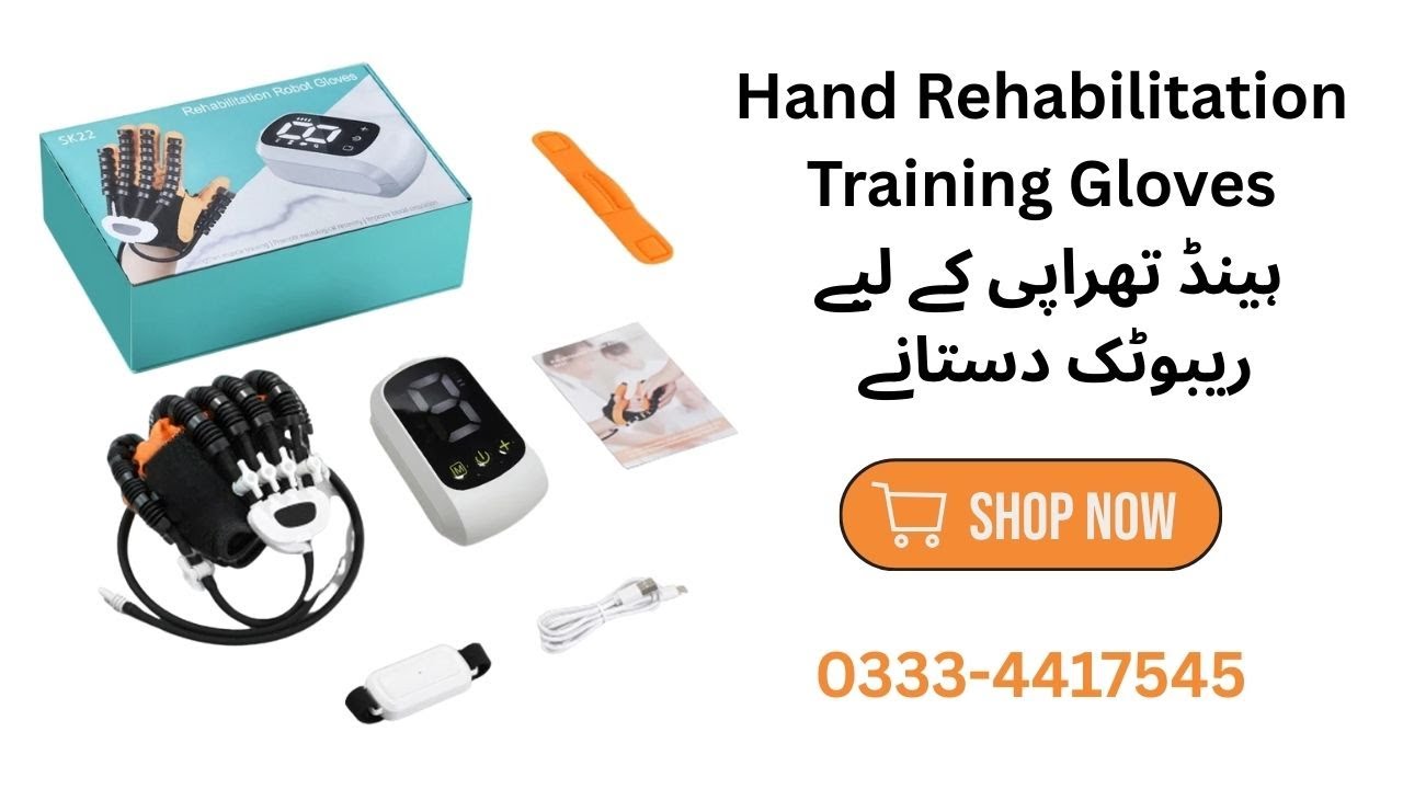 Hand Therapy Rehabilitation Training Gloves for Home Use and Physio Clinics