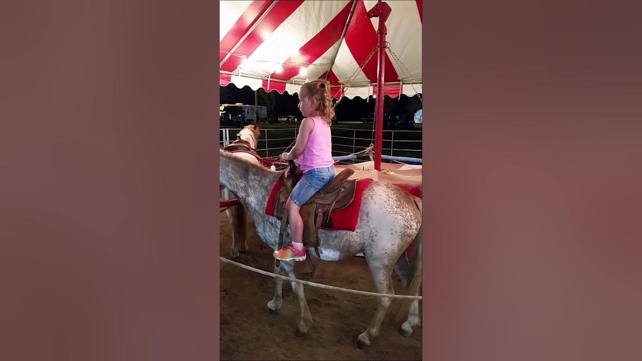 Pony rides WyCo Fair 2014 YouTube