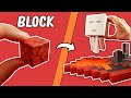 I made the nether with magnetic minecraft blocks