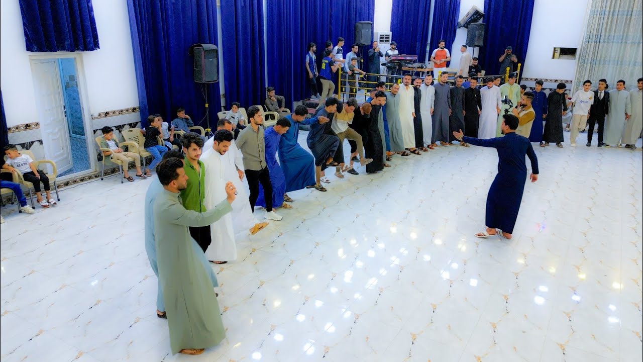 حفل زفاف💍الاخوه يونس وسفيان اولاد خضير اليونس🎤الفنان احمد الاسمر🎹العازف عباس سيمو🏠قاعة الذهبية