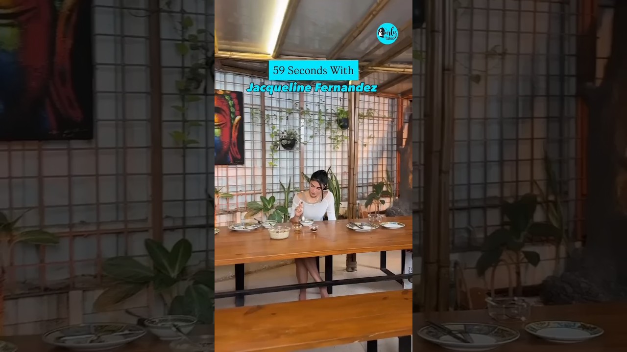 59 Seconds with Jacqueline Fernandez! | Curly Tales 