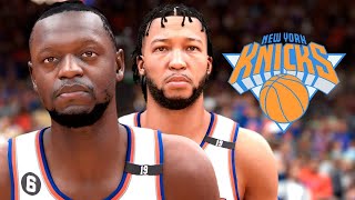 Reconstrução do New York Knicks no NBA 2K24