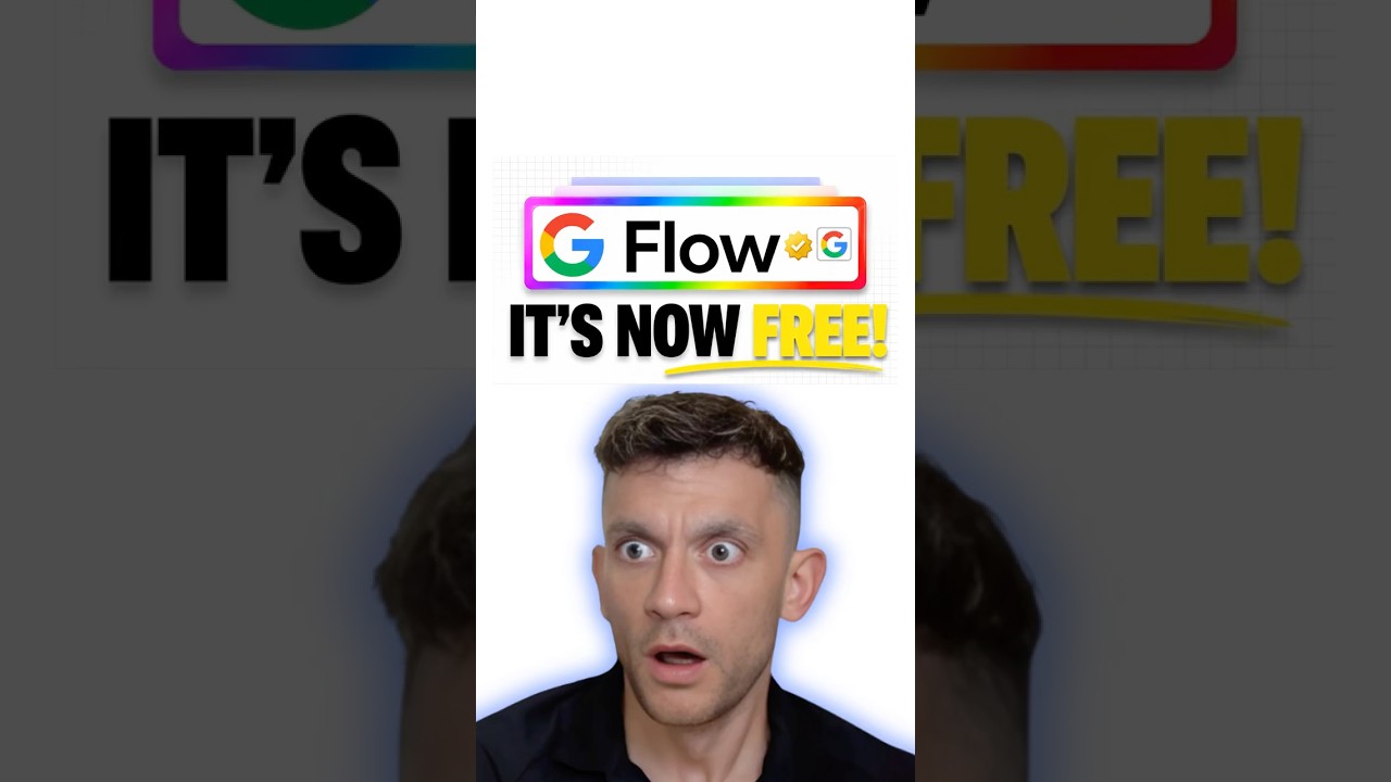 NEW Google Flow FREE Update is INSANE!